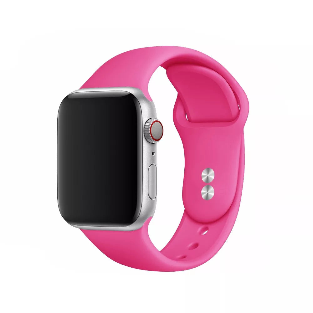 Bracelet de rechange en silicone souple pour Apple Watch iWatch Bracelet de rechange en silicone souple pour Apple Watch iWatch